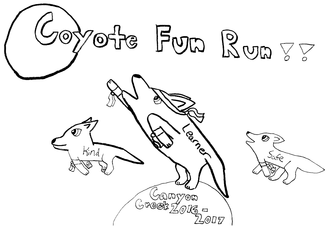 Coyote Fun Run 2016 logo